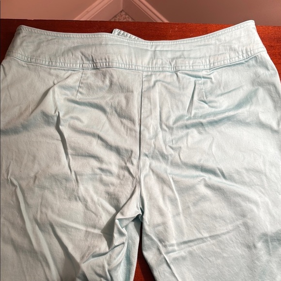 Briggs New York Women's Turquoise Bermuda Shorts, size 14, Preowned - Picture 7 of 9